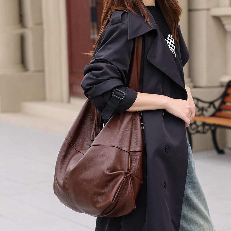 李記 | 原創手工真皮 | 韓版バ簡約な本革シ托特包B9938號