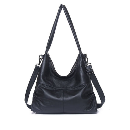 李記 | 原創手工真皮 | 韓版バ簡約な本革シ托特包B9938號