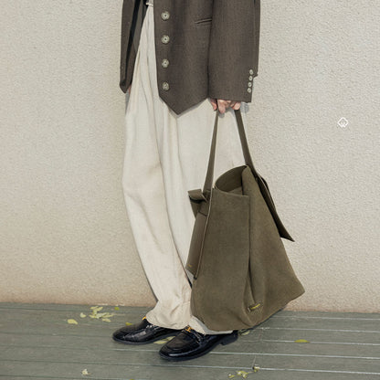 李記 | 原創手工真皮 | 慵懶feel~誰背都好看の托特包BB2210號