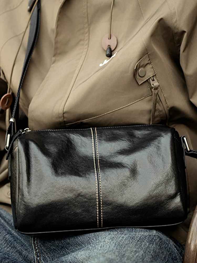 李記 | 原創手工真皮 | 優良部位贅沢で貴重な皮の枕頭包BL8192號