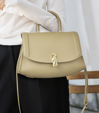 李記 | 原創手工真皮 | 気質て手触りが優雅で手提包D3900號