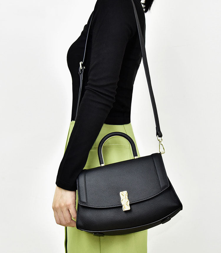 李記 | 原創手工真皮 | 気質て手触りが優雅で手提包D3900號