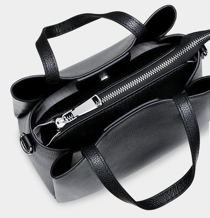 李記 | 原創手工真皮 | 職人が手作業で簡約手拎包D7951號