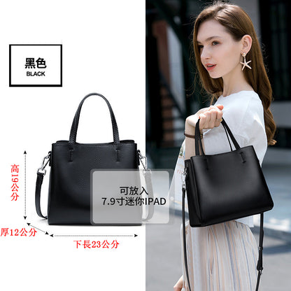 李記 | 原創手工真皮 | 職人が手作業で簡約手拎包D7951號