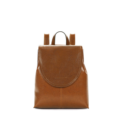 李記 | 原創手工真皮 | 韓版 英倫百搭 後背包D9764號