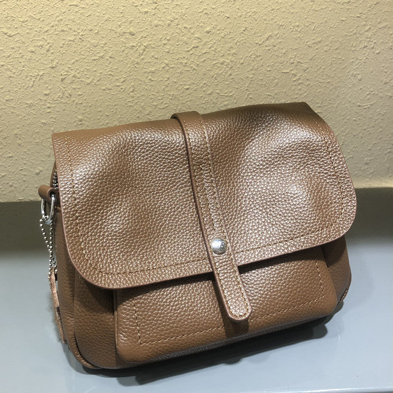 李記 | 原創手工真皮 | 優雅で気質が勢い質感肩背包F628號