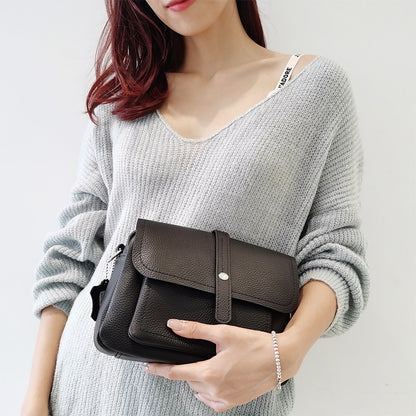 李記 | 原創手工真皮 | 優雅で気質が勢い質感肩背包F628號