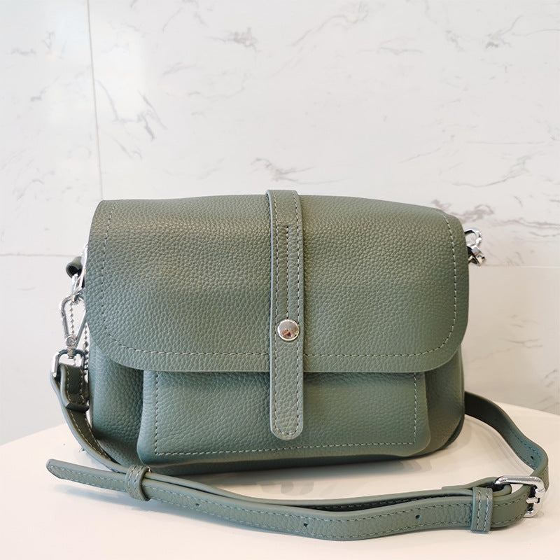 李記 | 原創手工真皮 | 優雅で気質が勢い質感肩背包F628號