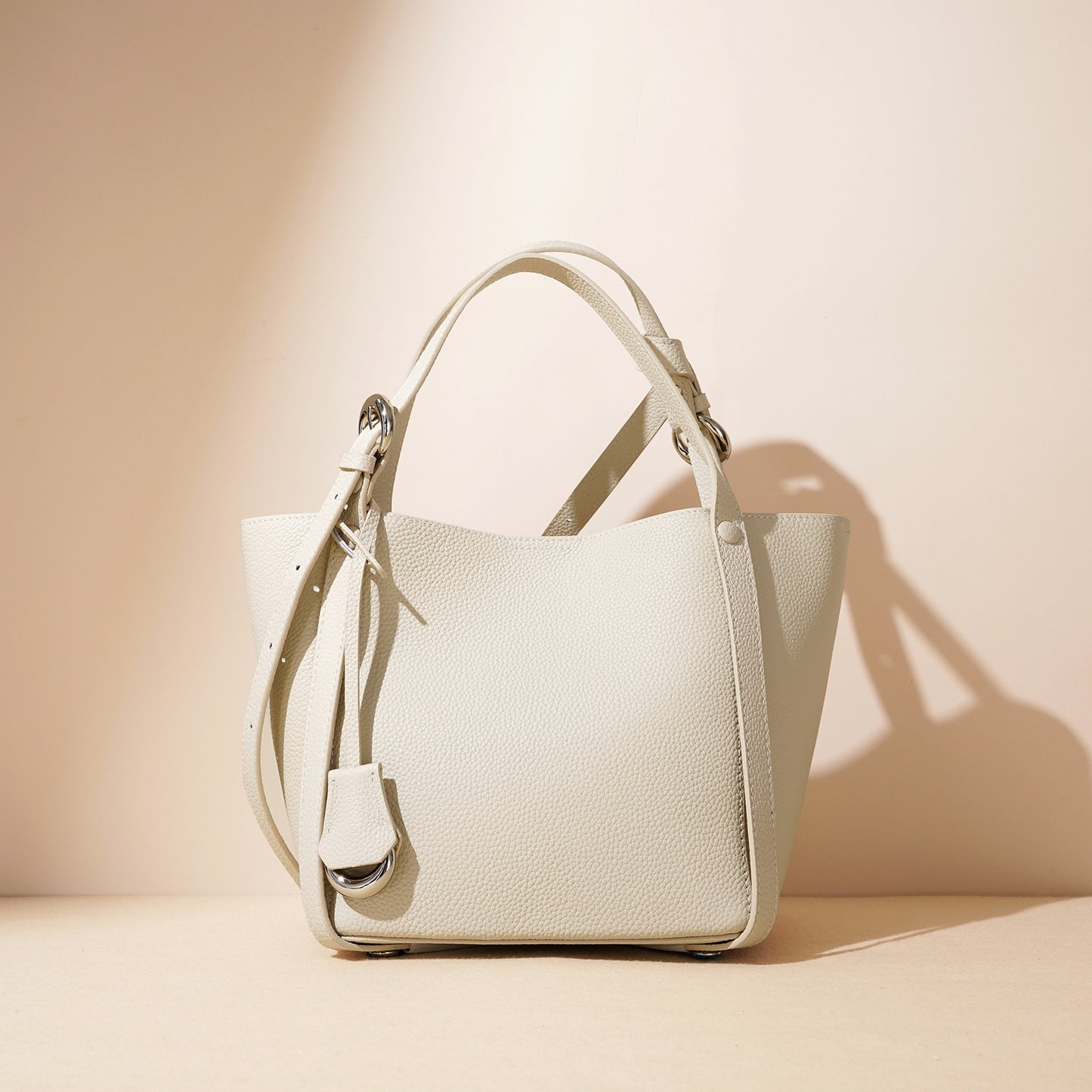 李記 | 原創手工真皮 | 小清新い實用通勤手提包F9795A號