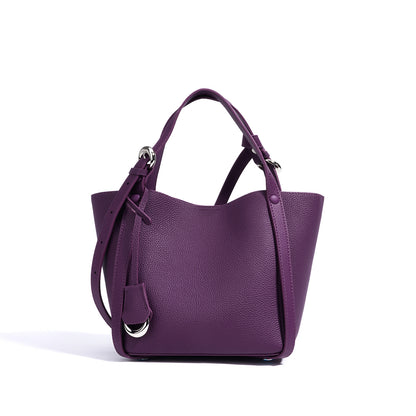 李記 | 原創手工真皮 | 小清新い實用通勤手提包F9795A號