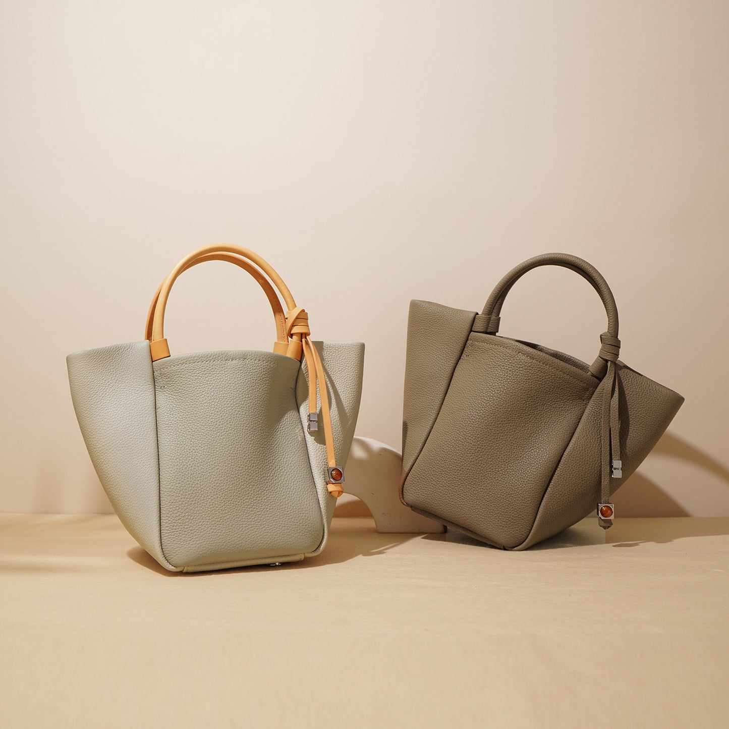 李記 | 原創手工真皮 | 質感の強い柔らか菜籃子包F9804號