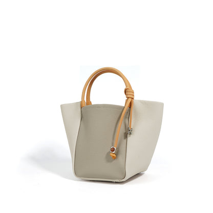 李記 | 原創手工真皮 | 質感の強い柔らか菜籃子包F9804號