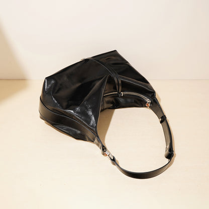 李記 | 原創手工真皮 | 簡約經典で柔軟餃子包F9839號