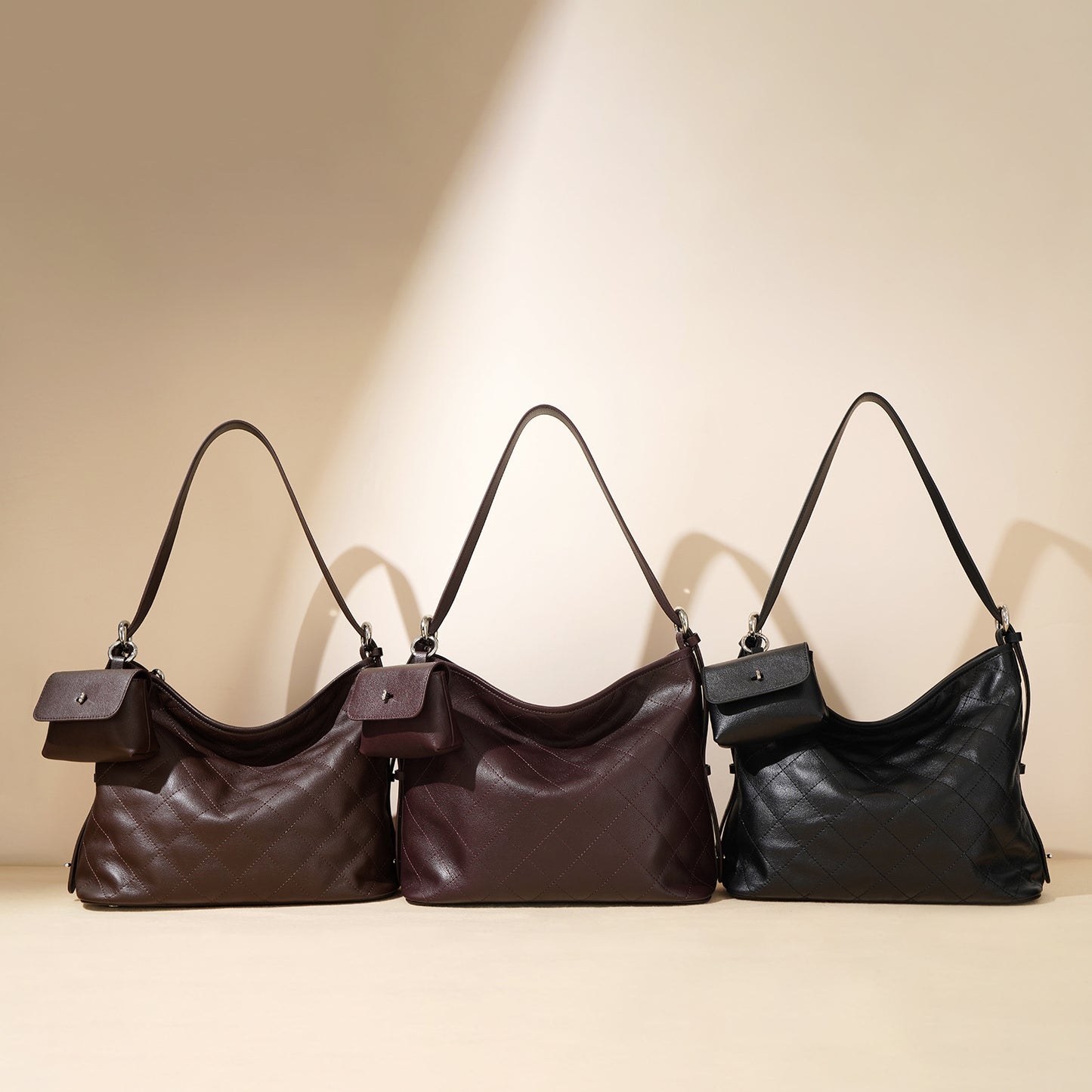 李記 | 原創手工真皮 | 復古二層牛皮い獨特設計つ腋下包F9875號