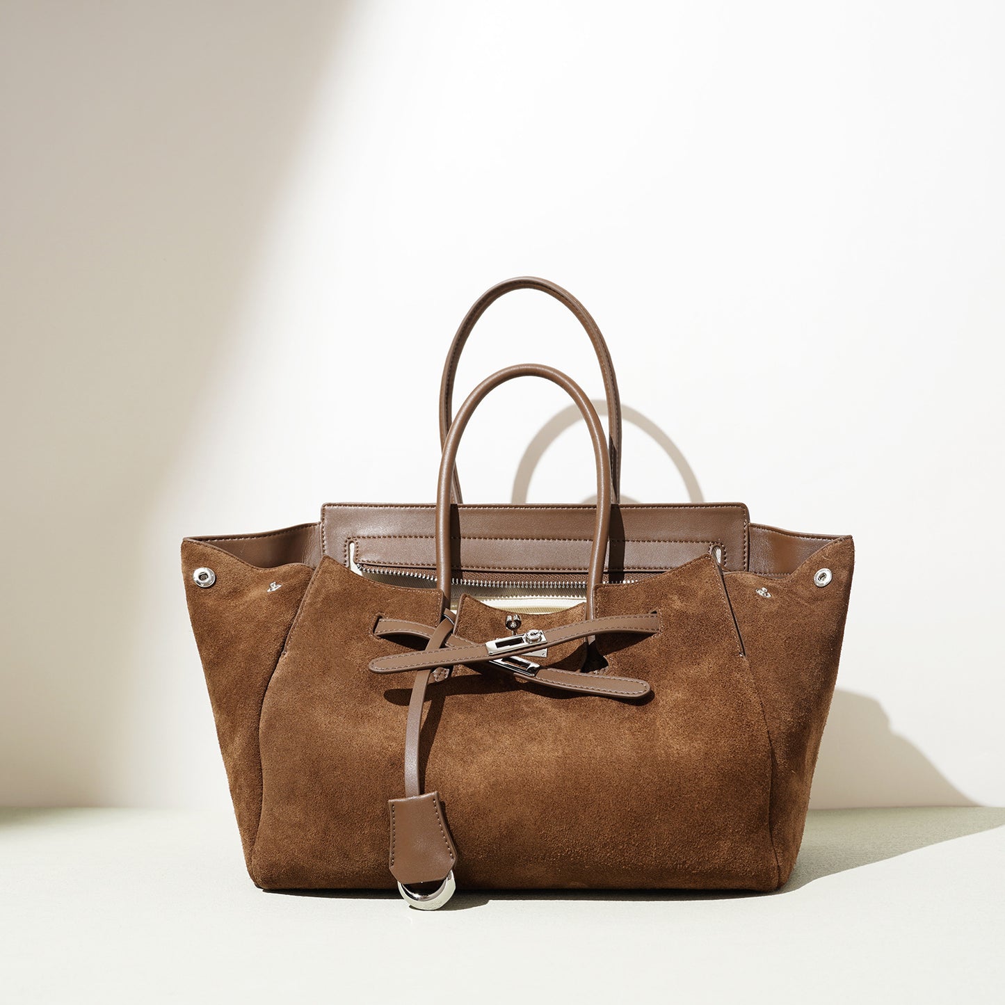 李記 | 原創手工真皮 | 強い柔らかい二層牛革通勤包F9876B號