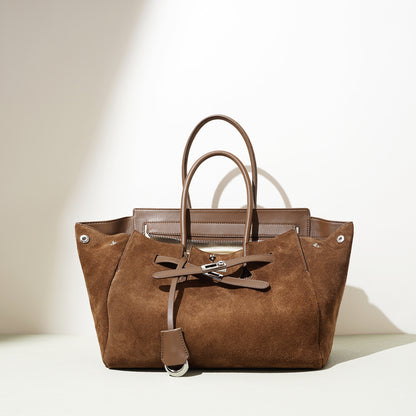 李記 | 原創手工真皮 | 強い柔らかい二層牛革通勤包F9876B號