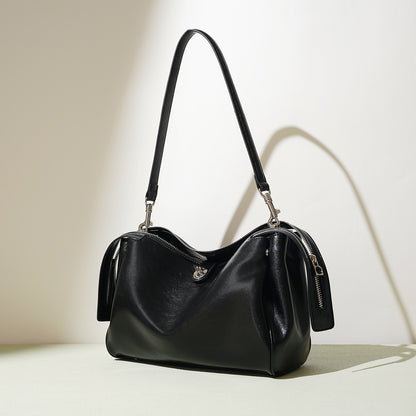 李記 | 原創手工真皮 | 油蠟皮通勤托特包fd3018號