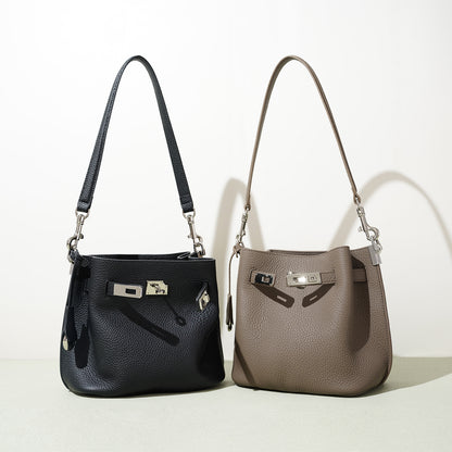 李記 | 原創手工真皮 | 百搭質感の腋下子母包FD3108號