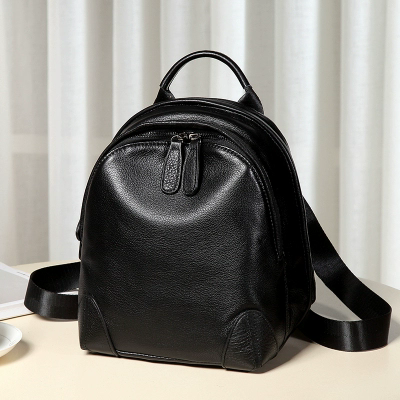 李記 | 原創手工真皮 | 小身材 大容量の輕便後背包H082號