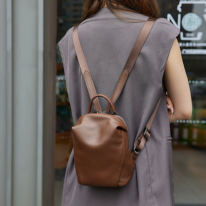 李記 | 原創手工真皮 | 簡約實力派の通勤後背包H182號