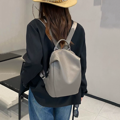 李記 | 原創手工真皮 | 簡約實力派の通勤後背包H182號