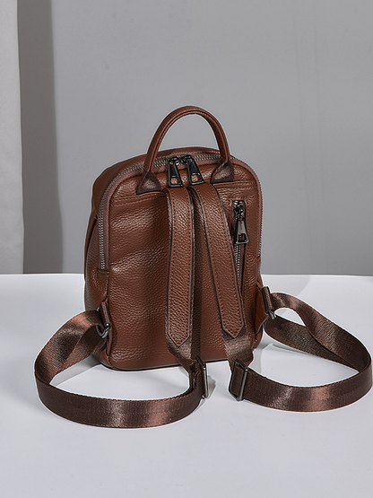 李記 | 原創手工真皮 | 簡約實力派の通勤後背包H182號