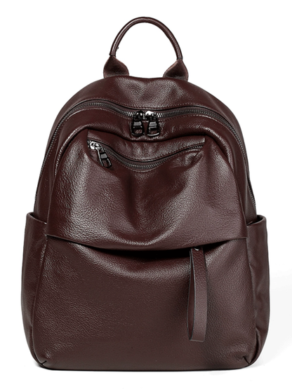 李記 | 原創手工真皮 | 簡約軟皮い後背包H248號