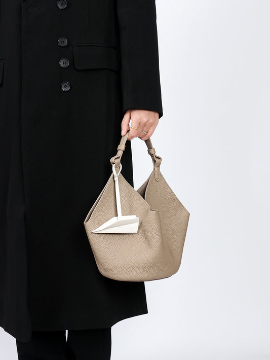 李記 | 原創手工真皮 | 獨特設計の高級感手提包j2509號