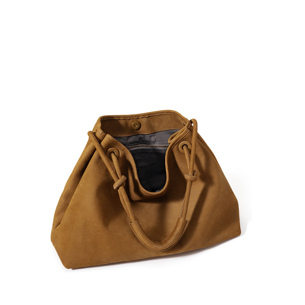 李記 | 原創手工真皮 | 時尚雅致復古風女包jx9053號