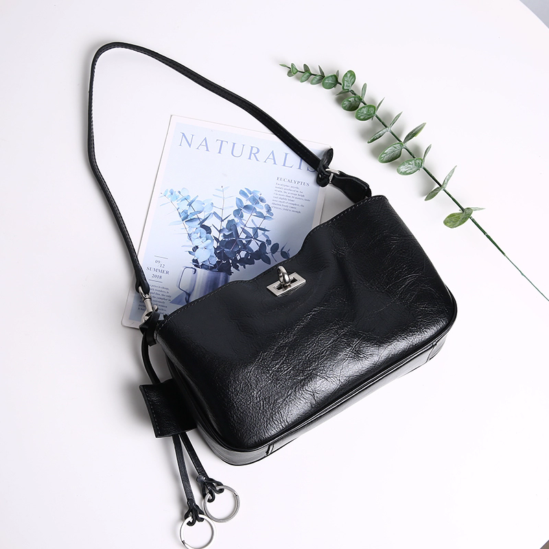 李記 | 原創手工真皮 | 法式氣質の高級腋下包L298號