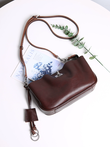 李記 | 原創手工真皮 | 法式氣質の高級腋下包L298號