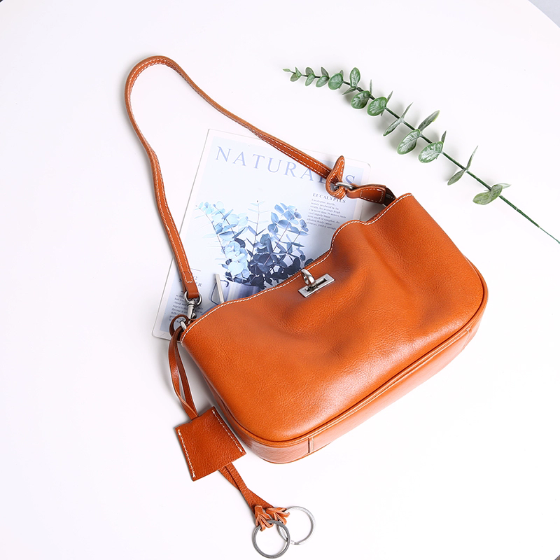 李記 | 原創手工真皮 | 法式氣質の高級腋下包L298號