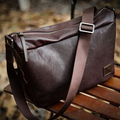 李記 | 原創手工真皮 | 枕頭型で簡約の通勤包LS8940號