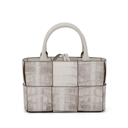 李記 | 原創手工真皮 | 高品質 無性別~鱷魚皮手提包3411z號