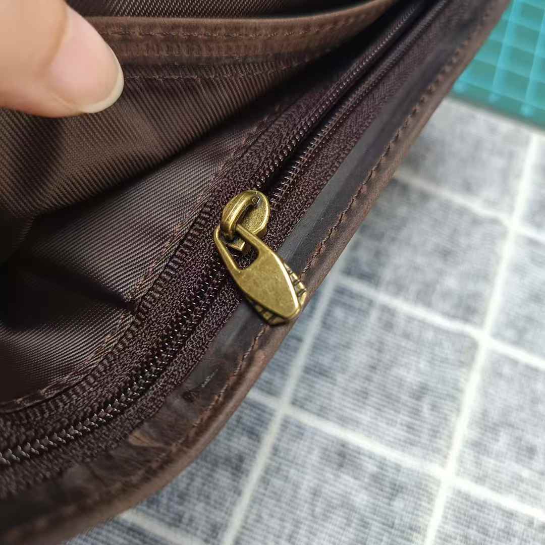 李記手工真皮 - 航海術圖示短夾 1040號