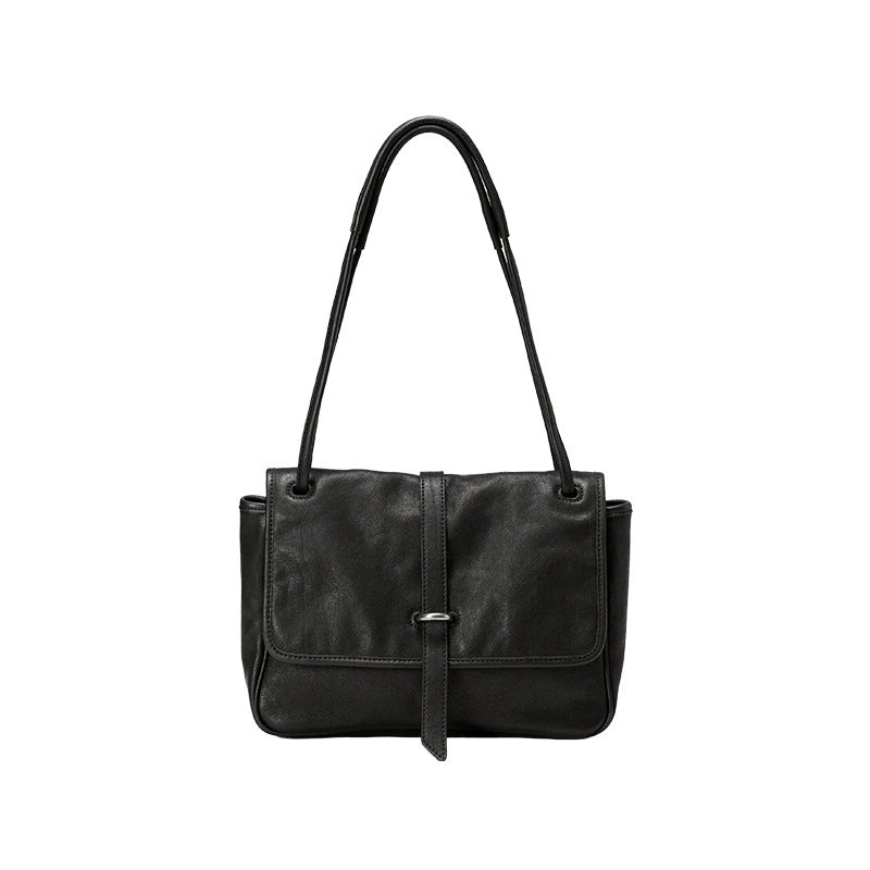 Li Ji | Original handmade leather | Japanese retro leisurely messenger bag No. 2326