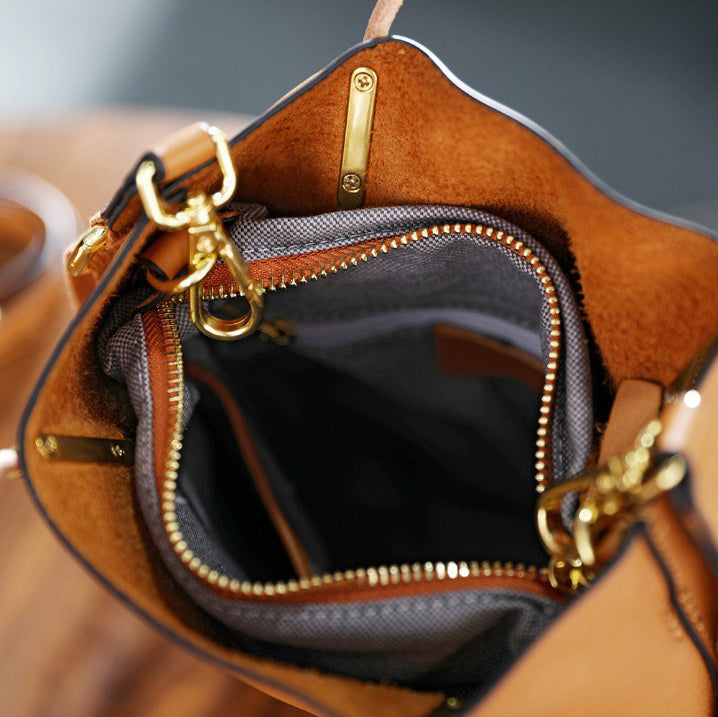 李記 | 原創手工真皮 | 大気ハ高級氣質い通勤包B047號