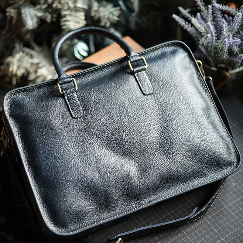 李記 | 原創真皮手工 | 輕商務通勤feel公文包ls343號