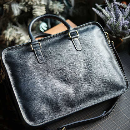 李記 | 原創真皮手工 | 輕商務通勤feel公文包ls343號