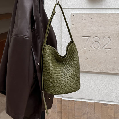 李記 | 原創手工真皮 | 敲哇塞の職人技い手作編織包3562號