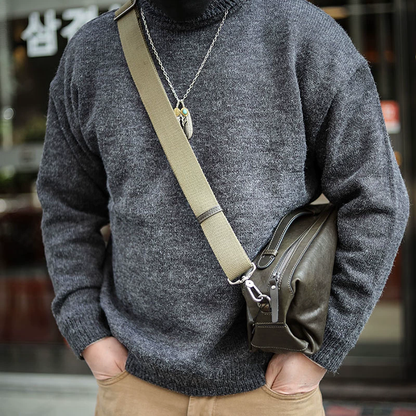 李記 | 原創手工真皮 | 隨意不刻意の斜唄包LS8165號