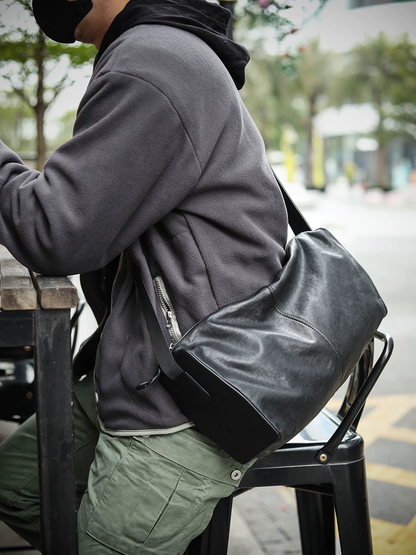 李記 | 原創手工真皮 | 雅痞紳士の日常背包ls8193號