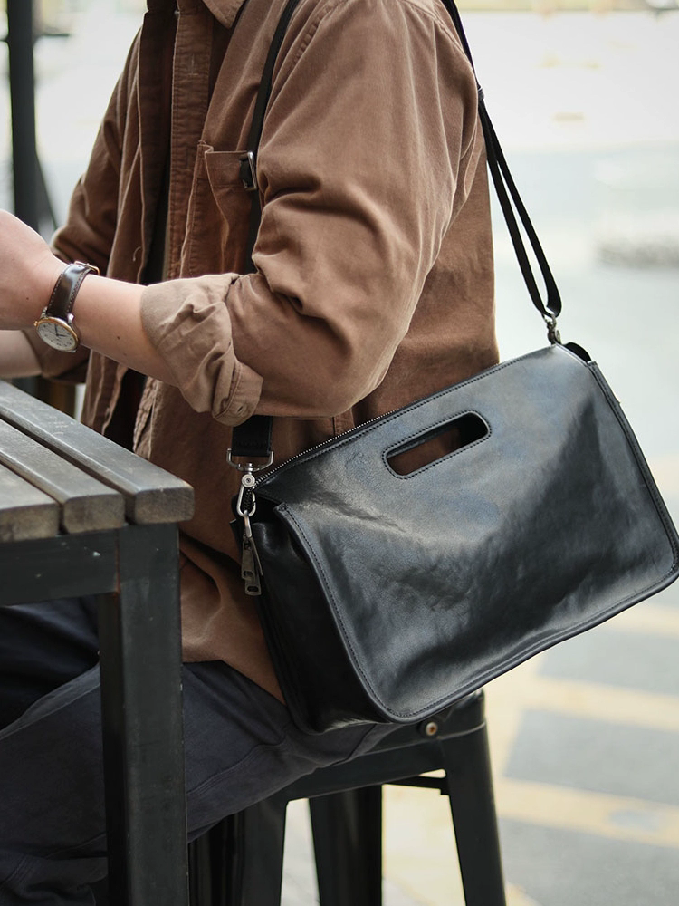 李記 | 原創手工真皮 | 三合一！！實用性一流の斜唄包ls8208號