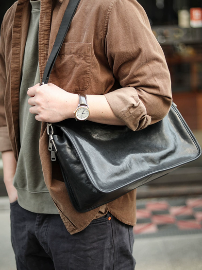 李記 | 原創手工真皮 | 三合一！！實用性一流の斜唄包ls8208號