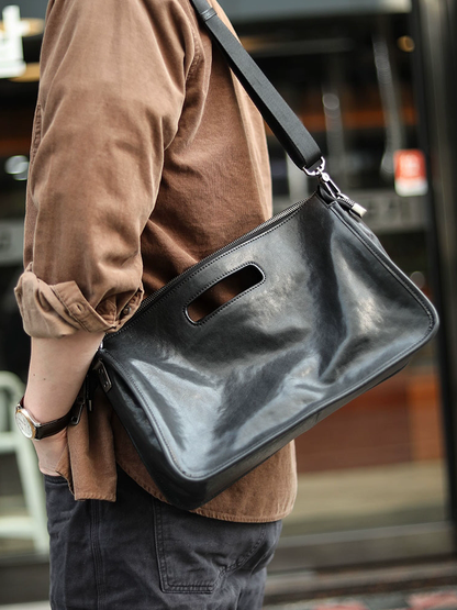 李記 | 原創手工真皮 | 三合一！！實用性一流の斜唄包ls8208號