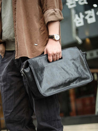 李記 | 原創手工真皮 | 三合一！！實用性一流の斜唄包ls8208號