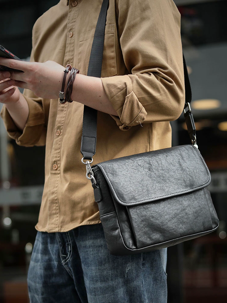 李記 | 原創手工真皮 | 簡約設計い通勤包ls8939號