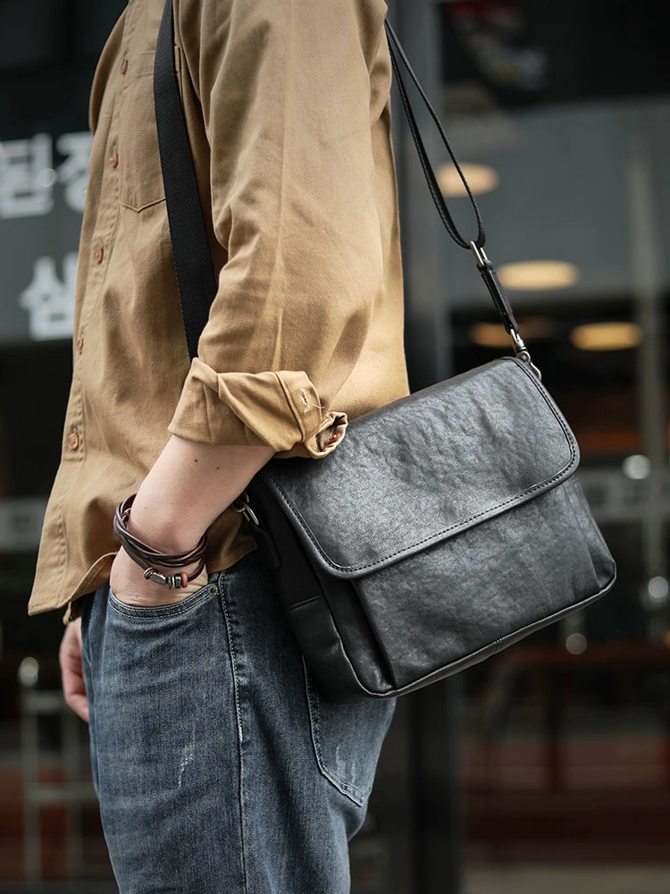 李記 | 原創手工真皮 | 簡約設計い通勤包ls8939號