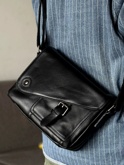 李記 | 原創手工真皮 | 強い質感を体現し斜唄包m227號