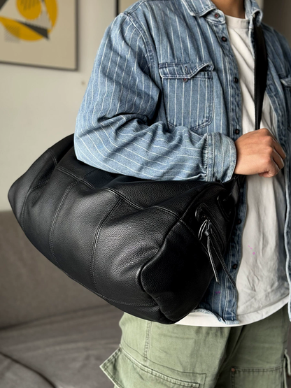 李記 | 原創手工真皮 | 健身差旅大容量包m291號